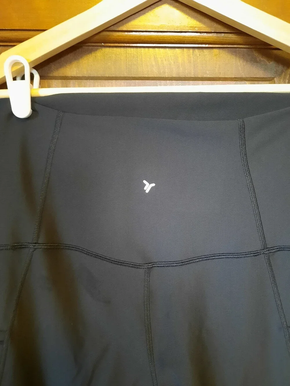 Old Navy Maternity Powersoft Extra High-Rise Active Black Leggings Size Large